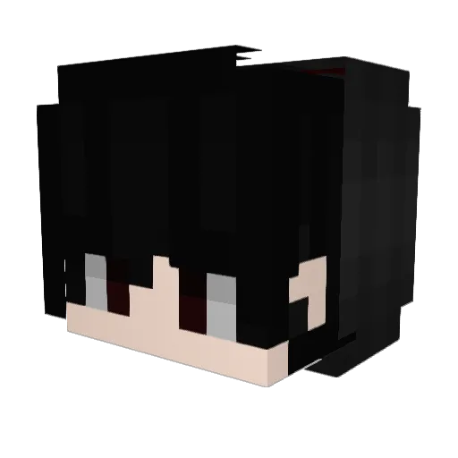 princessellie22 Minecraft avatar head, 3D render