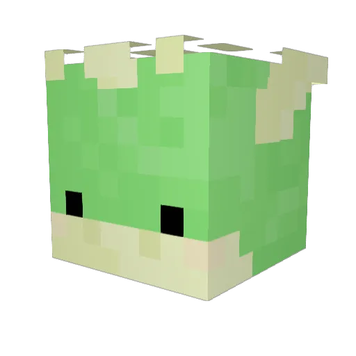 princessida1 Minecraft avatar head, 3D render