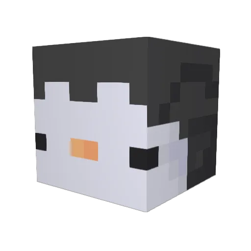 princesspoo5472 Minecraft avatar head, 3D render