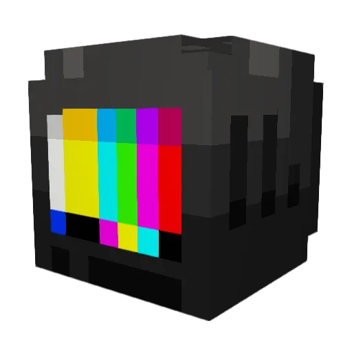 princessvero Minecraft avatar head, 3D render