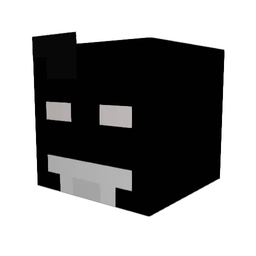 pringles_checker Minecraft avatar head, 3D render
