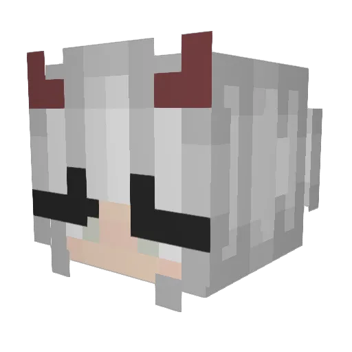 prinoiscool Minecraft avatar head, 3D render