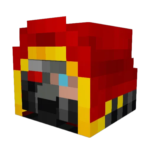 prinsyorick Minecraft avatar head, 3D render