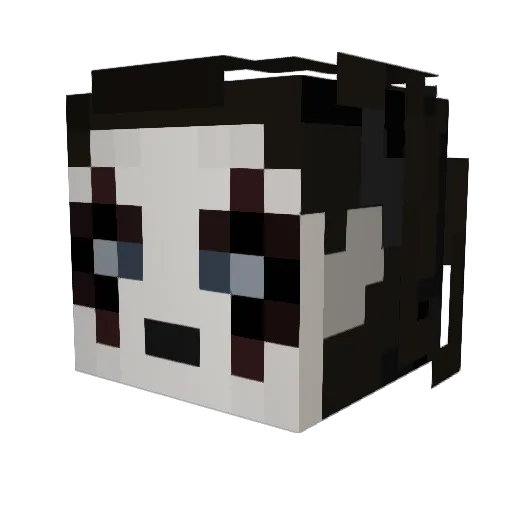 prinzandrew Minecraft avatar head, 3D render
