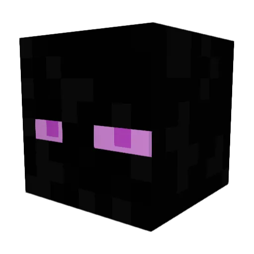 prioxy Minecraft avatar head, 3D render