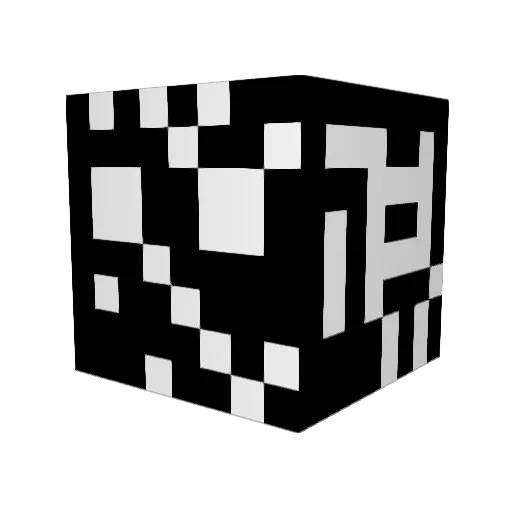 pripan Minecraft avatar head, 3D render