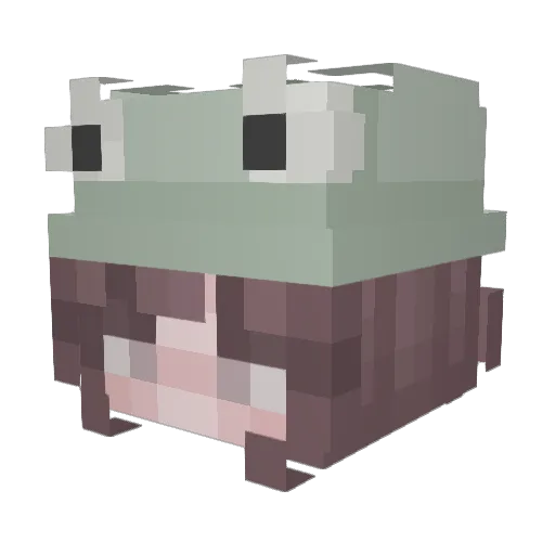 pristins Minecraft avatar head, 3D render