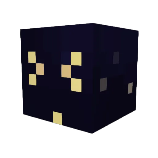 prizmalis Minecraft avatar head, 3D render