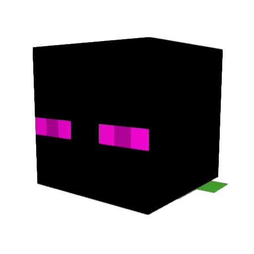 prk111 Minecraft avatar head, 3D render
