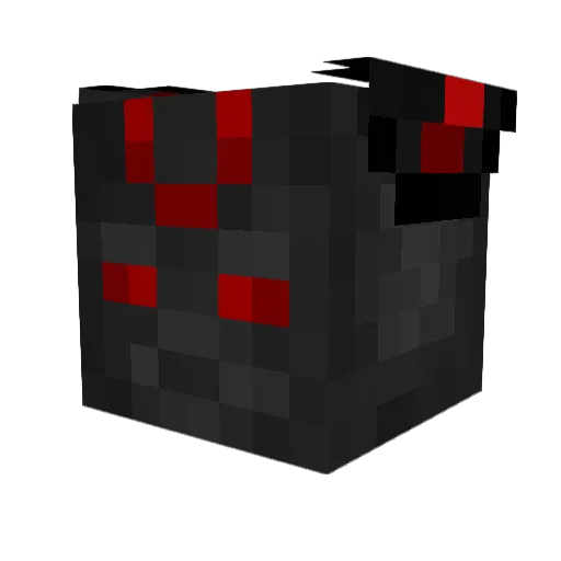 prme_tronix Minecraft avatar head, 3D render