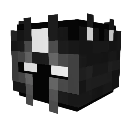 pro_de1 Minecraft avatar head, 3D render