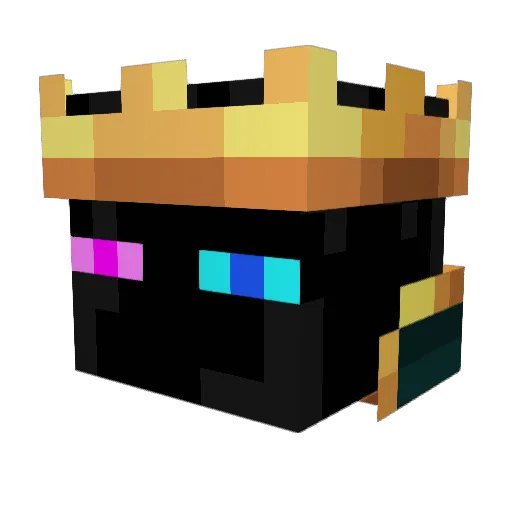 proarijus Minecraft avatar head, 3D render