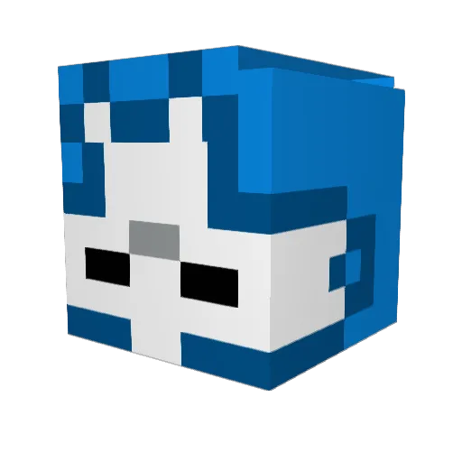 probablyjae Minecraft avatar head, 3D render