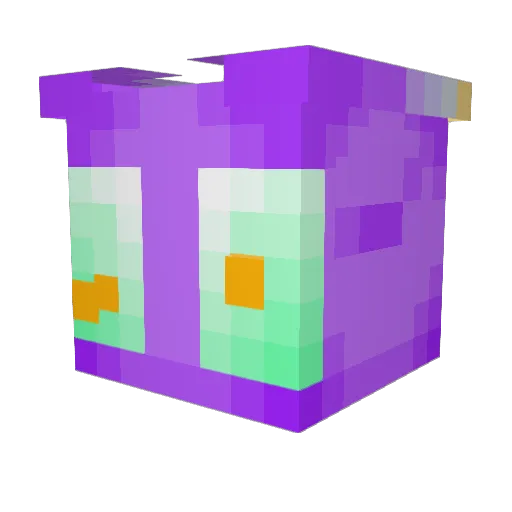 probablynari Minecraft avatar head, 3D render
