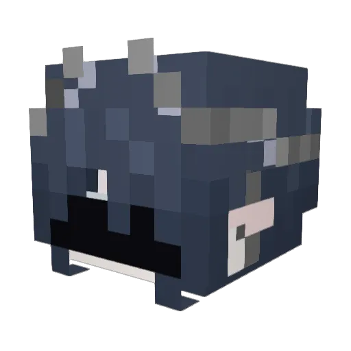 probablywho Minecraft avatar head, 3D render