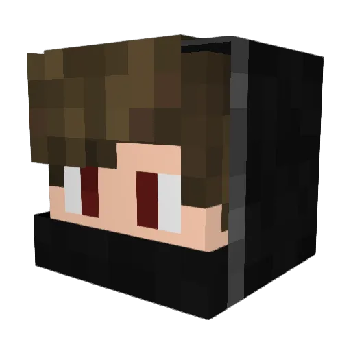 prochallenge Minecraft avatar head, 3D render