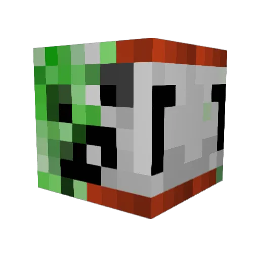 prochy44 Minecraft avatar head, 3D render