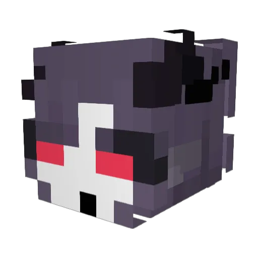 procraft1372 Minecraft avatar head, 3D render