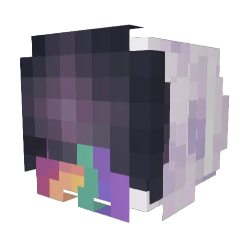 prodbywyt Minecraft avatar head, 3D render