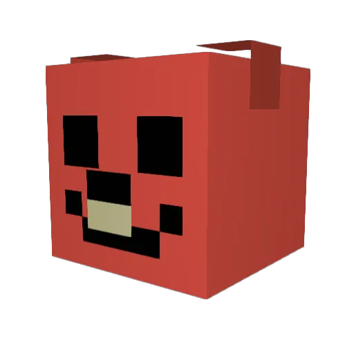 prodyungtron Minecraft avatar head, 3D render