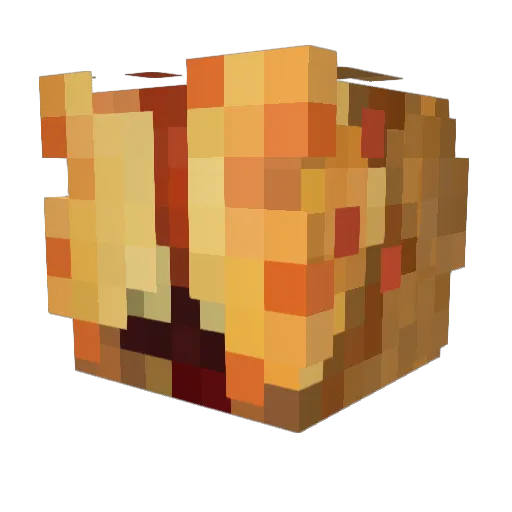 prodzynn Minecraft avatar head, 3D render