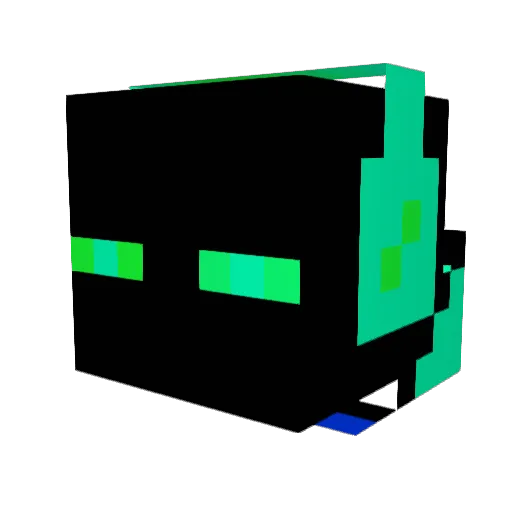prof_de_pvp Minecraft avatar head, 3D render