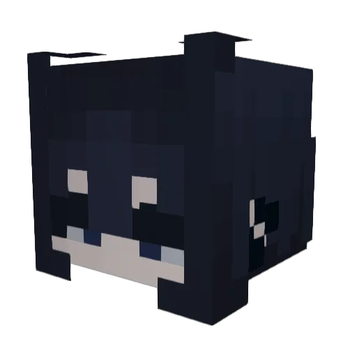 profanidades Minecraft avatar head, 3D render