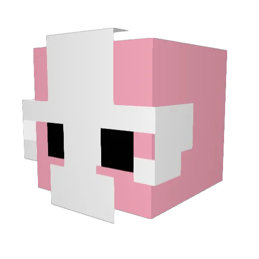 professorSugoi Minecraft avatar head, 3D render