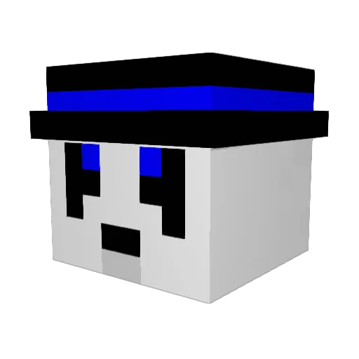 proffssimon Minecraft avatar head, 3D render