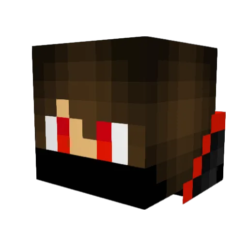 profire49 Minecraft avatar head, 3D render