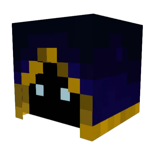 profwatanabe Minecraft avatar head, 3D render