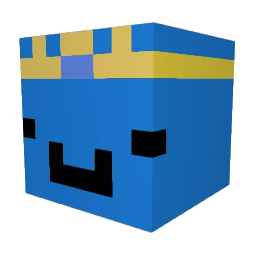 progamer201312 Minecraft avatar head, 3D render