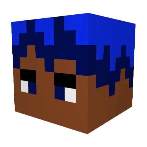 progamer2018690 Minecraft avatar head, 3D render