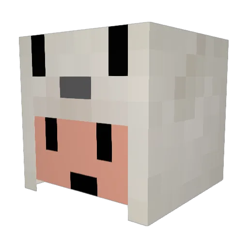 progamer5871 Minecraft avatar head, 3D render