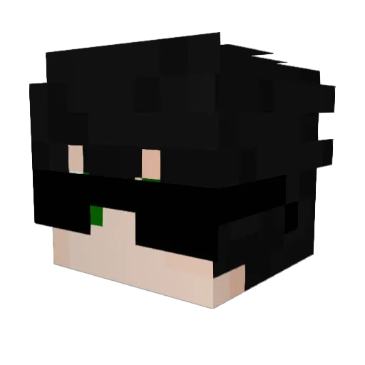 progamer73 Minecraft avatar head, 3D render