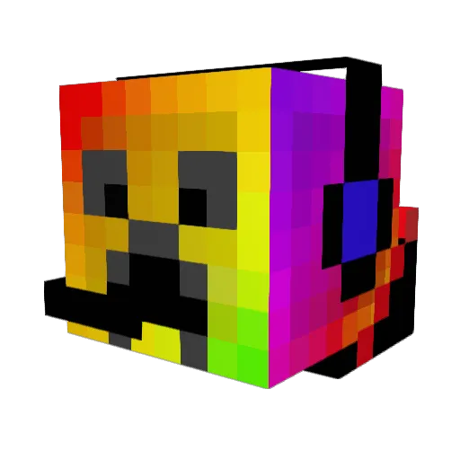 progamer_4 Minecraft avatar head, 3D render
