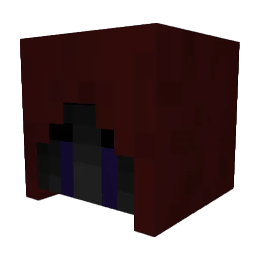 progotshall Minecraft avatar head, 3D render