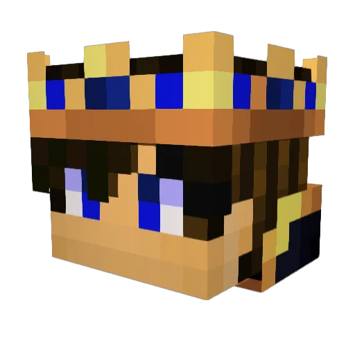 progressio Minecraft avatar head, 3D render