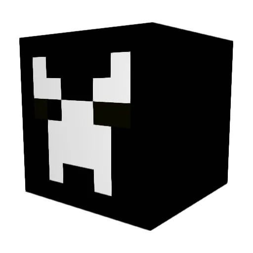 proj3ctLj Minecraft avatar head, 3D render