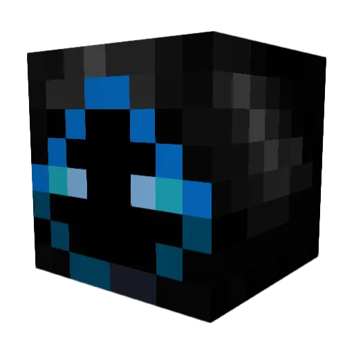 project_hack Minecraft avatar head, 3D render