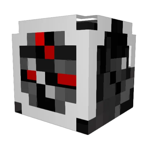 projectklutch Minecraft avatar head, 3D render