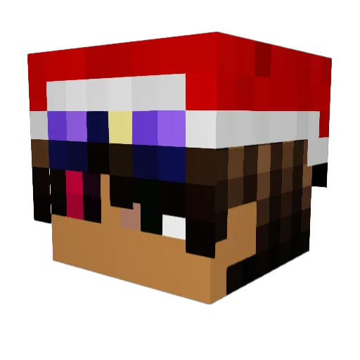 prokendol1 Minecraft avatar head, 3D render