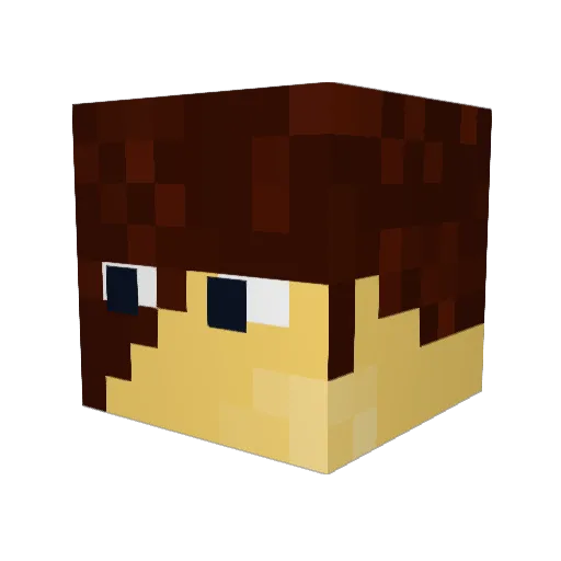 prokoza299 Minecraft avatar head, 3D render