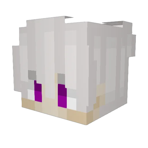 prolynx25 Minecraft avatar head, 3D render