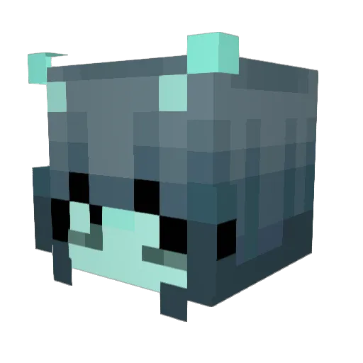promeanie Minecraft avatar head, 3D render