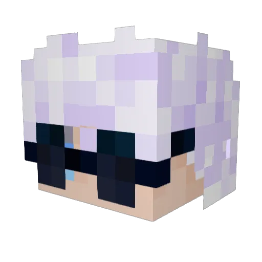 promichek Minecraft avatar head, 3D render