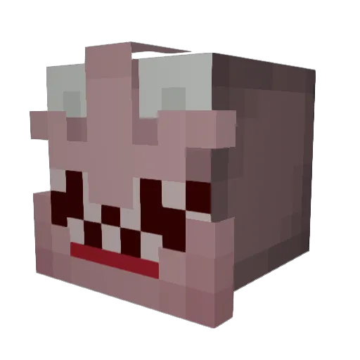 proofiXxx Minecraft avatar head, 3D render