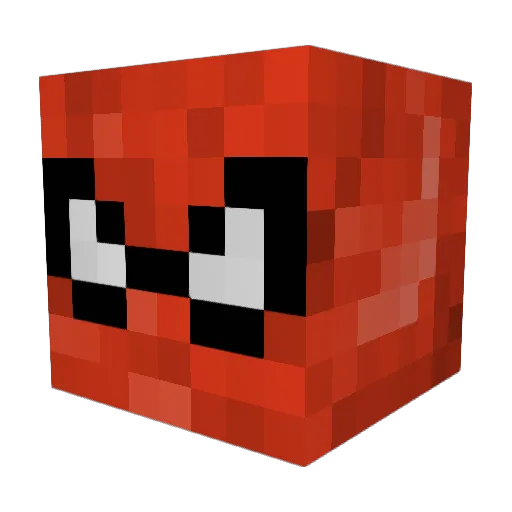 propane_gas Minecraft avatar head, 3D render