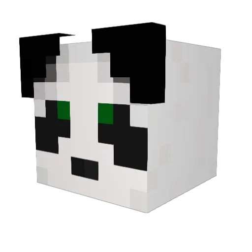 propb1 Minecraft avatar head, 3D render