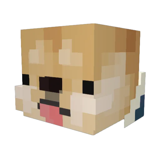 proplayerjp Minecraft avatar head, 3D render